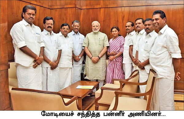 மிஸ்டர் கழுகு: கூடாரம் காலி! - பன்னீருக்கு வெந்நீர் ஊற்றும் எடப்பாடி...