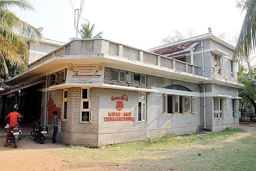 தரையில் விரியும் வானவில் !