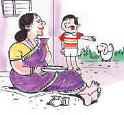 குட்டீஸ் குறும்பு !