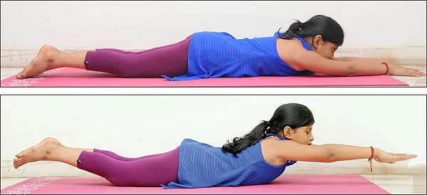 ஈஸியா செய்யலாம் யோகா - விபரீத சலபாசனம்