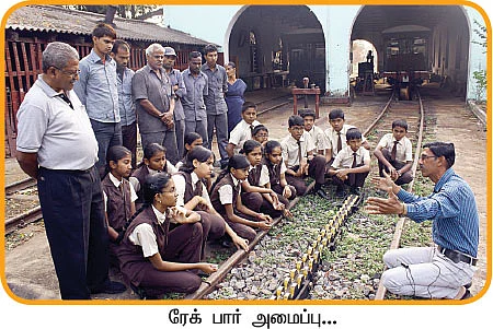 குயிலாக இசைக்கும் மலைராணி ரயில்!