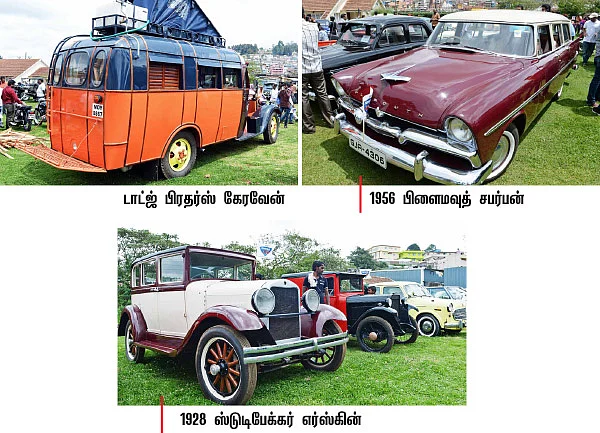 60 கார்கள்... 30 பைக்குகள்... ஊட்டியில் திருவிழா!