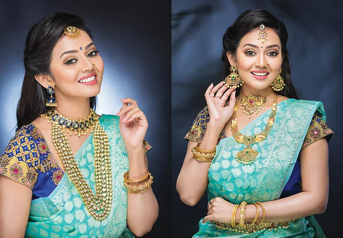 பிரைட்டா ஒரு பிரைடல் லுக்!