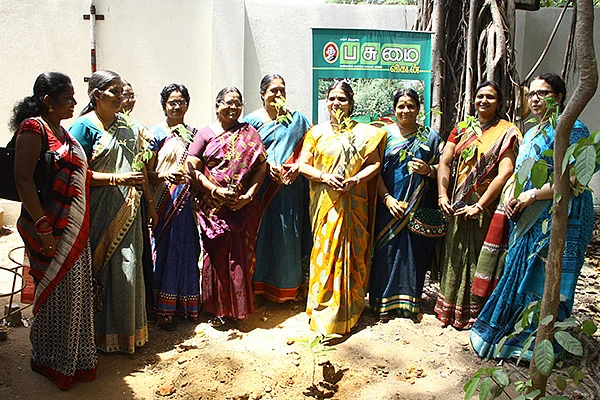 உலக சுற்றுச்சூழல் தினம்: கல்லூரியில் மரம் நடும் நிகழ்ச்சி!