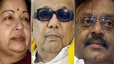ஜெயலலிதா, கருணாநிதி, விஜயகாந்த்