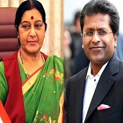லலித் மோடியுடன் ஹோட்டல் விருந்து: சிக்கலில் சுஷ்மா ஸ்வராஜ்!