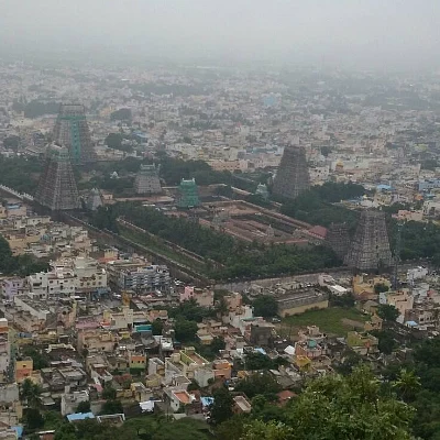 திருவண்ணாமலை கோயிலில் ராஜகோபுர விரிசல்கள் சீரமைக்கப்பட்டன!
