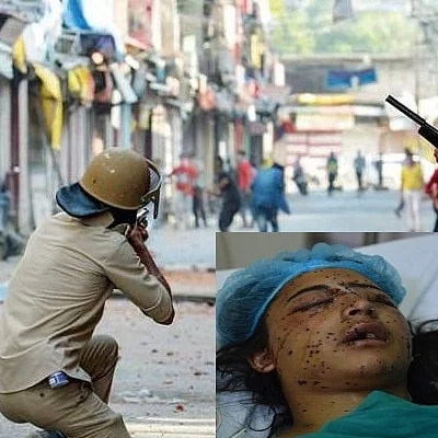 காஷ்மீர் பிரச்னைக்கு தீர்வு பெல்லட் குண்டுகளா....?