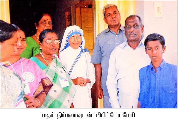 ”அன்னை தெரசாவிடம் ஆசி பெற்றேன்!”