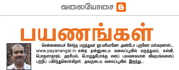 வலையோசை - பயணங்கள்