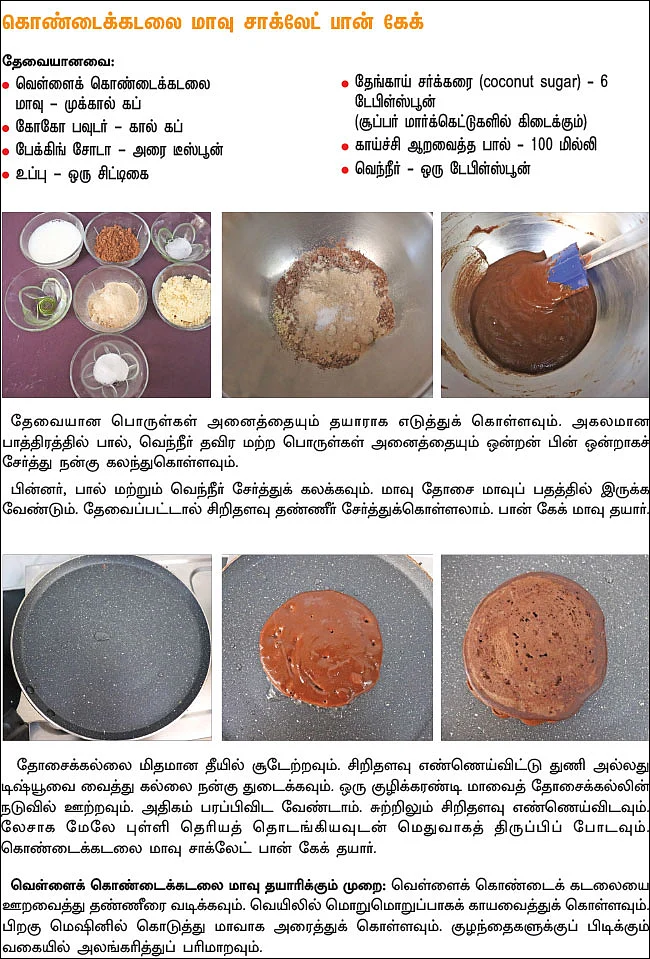 கிட்ஸ் ஸ்பெஷல் பான் கேக்!