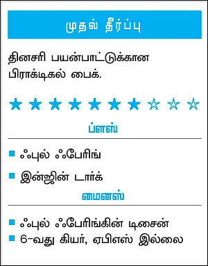 பிராக்டிகல் பைக்!