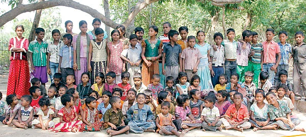 தரையில் விரியும் வானவில் !