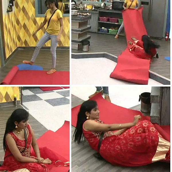 ரெட் கார்ப்பெட்டில் சறுக்கியது ஜூலியா ஓவியாவா..?! - என்ன நடந்தது பிக் பாஸில்? (Day 33) #BiggBossTamilUpdate