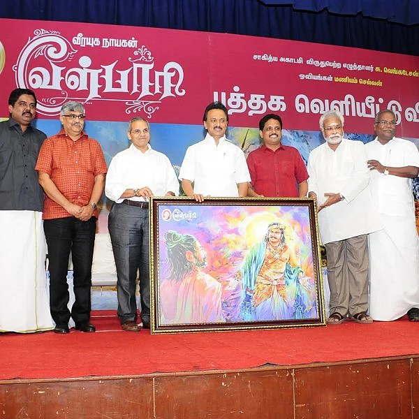 ''கலைஞர் இருந்திருந்தால் `வேள்பாரி’க்காக வெங்கடேசனை உச்சிமோந்து பாராட்டியிருப்பார்!’’ - மு.க.ஸ்டாலின்