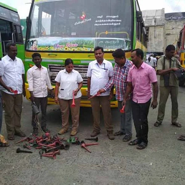 'சத்தத்தைக்' குறைத்த வட்டாரப் போக்குவரத்து அலுவலர்! மகிழ்ச்சியில் கரூர் மக்கள்