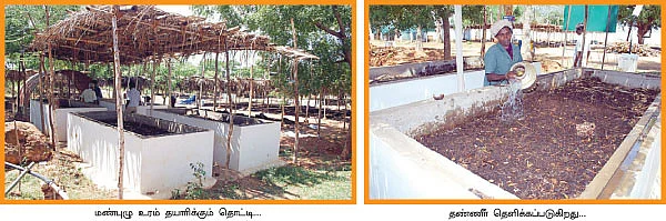 மகசூலை அதிகரிக்கும் மண்புழுக் குளியல் நீர்..!