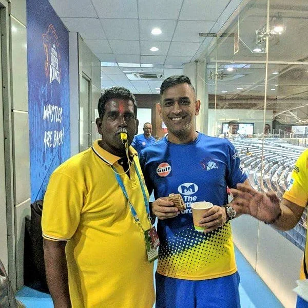 சி.எஸ்.கே அணியின் 'ஆல் இன் ஆல்' அண்ணா இவர்தான்! #CSK