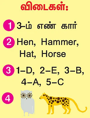 புதிரோடு விளையாடு!