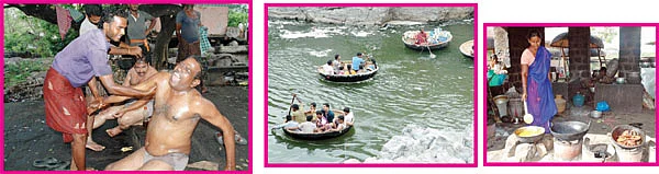 ஒகேனக்கலில் மதுபாலா ஆடிய ஸ்பாட்!