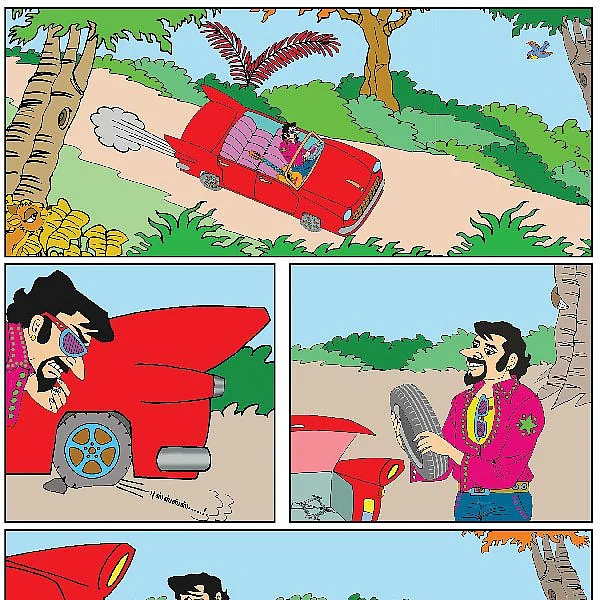 கரடி... கிடார்... கிஷோர்!