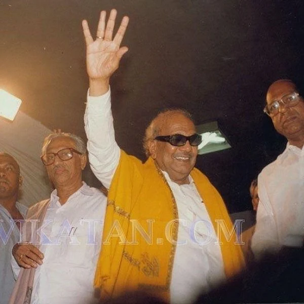 'பொய் சொன்ன கயவன் எங்கே... வாள் இங்கே... அவன் நாக்கெங்கே?’ கருணாநிதியின் மொழி ஆளுமை