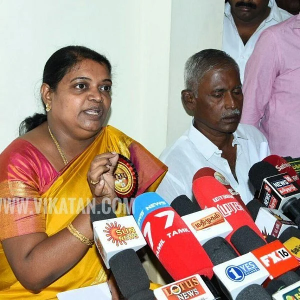 ``எனக்கு எதிராக சதி நடக்கிறது!” -சர்ச்சை ஆடியோவுக்கு விளக்கம் அளித்த எம்.எல்.ஏ கீதாஜீவன்