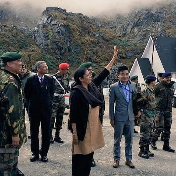 Defence Minister Nirmala Sitharaman’s ‘Namaste’ Video Goes Viral In China; Internet Users Hail Goodwill Gesture
