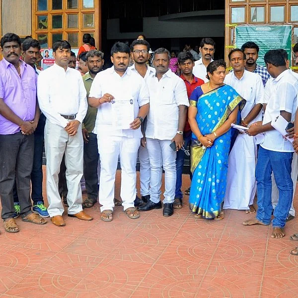 `சாகும் வரை உண்ணாவிரதம் இருந்து 8 வழி பசுமை சாலையை நிறுத்துவோம்!’ - தமிழ் மாநிலக் காங்கிரஸ் கட்சி
