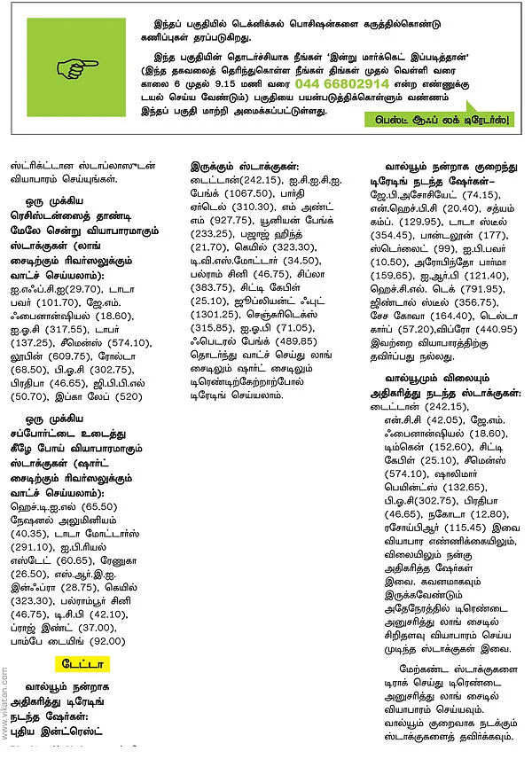 டிரேடர்ஸ் பக்கங்கள்