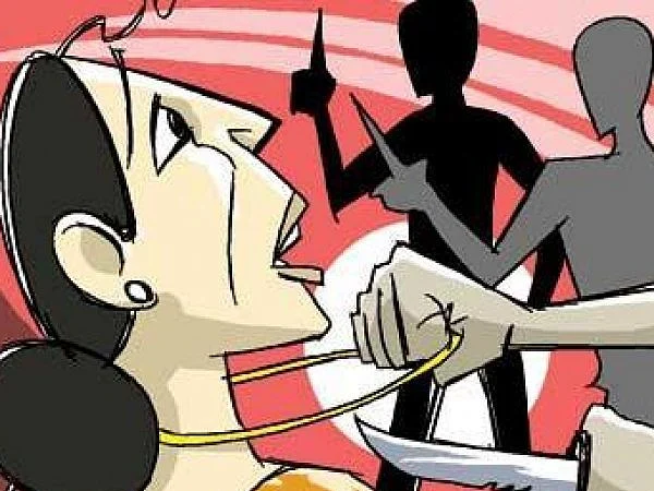 சென்னை: கொள்ளையனுடன் போராடிய 9 மாத கர்ப்பிணி - 11 சவரன் தாலி செயின் தப்பியது எப்படி?