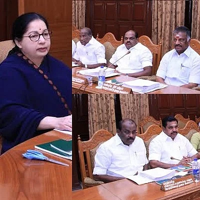 ஜெயலலிதா தலைமையில் அமைச்சரவைக் கூட்டம்!