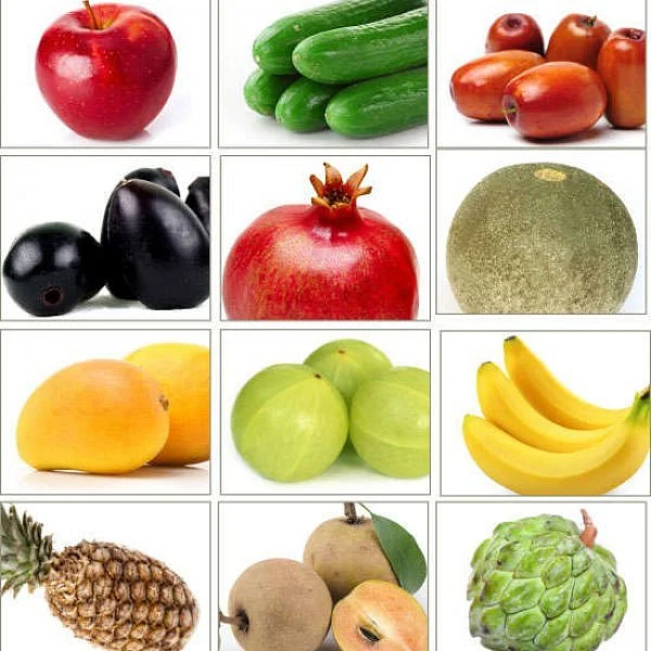 Fruits and Vegetables