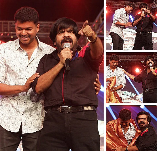 தலைக்கனம் இல்லா இலக்கணம் - புகழ்ந்தார் டி.ஆர், நெகிழ்ந்தார் விஜய்