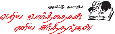 முதலீட்டு அகராதி..!