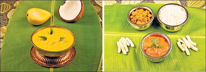 சரித்திர விலாஸ் - இன்றைய மெனு மாம்பழம்
