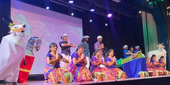 தப்பாட்டம்...மயிலாட்டம்...ஒயிலாட்டம்... ஜெர்மன் நகரைத் தெறிக்கவிட்ட இந்திரதனுஷ் விழா! #MyVikatan