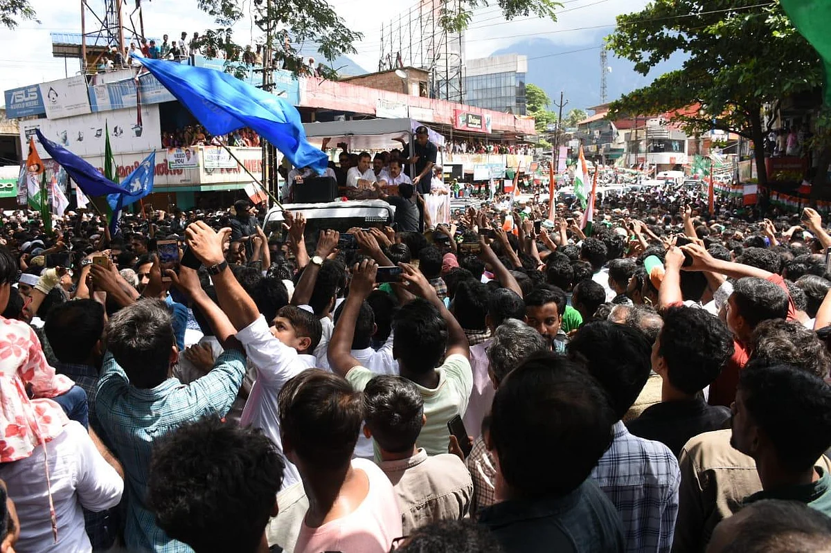`எத்தனை பி.ஜே.பி எம்.பி-க்கள் இருந்தாலும்...!' - வயநாடு மக்களிடம் உறுதியளித்த ராகுல்காந்தி