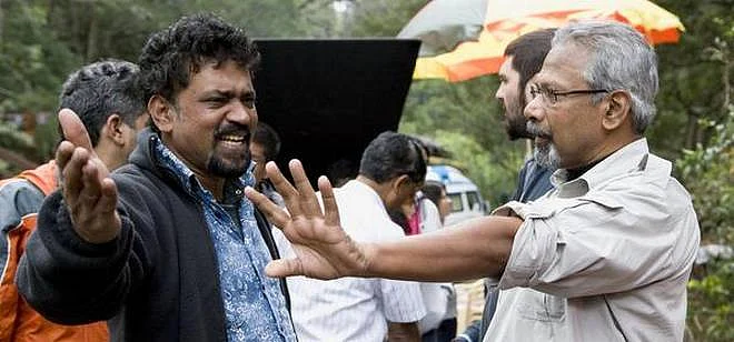 Mani Ratnam during shoot