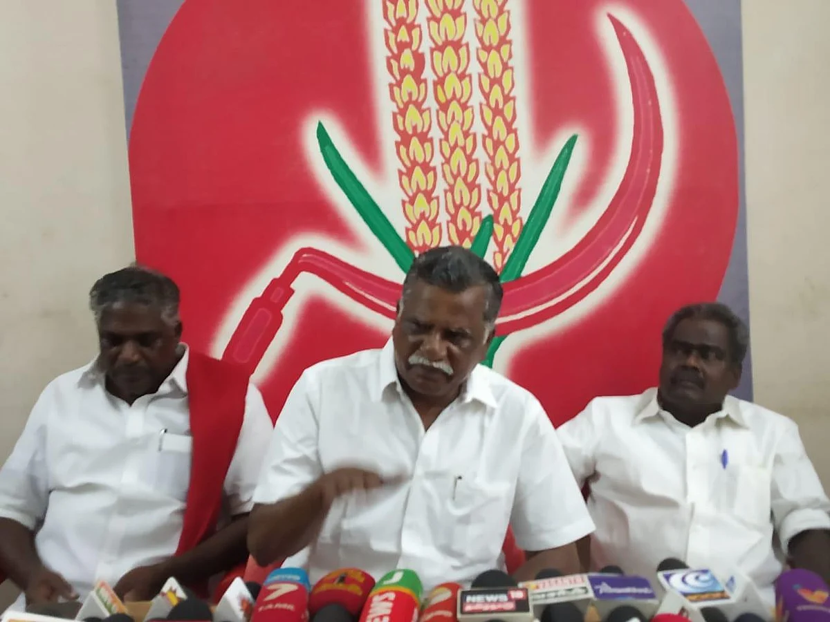 `வாழ்வைப் பார்க்காமல் வரலாற்றைப் பாதுகாத்து என்ன பயன்?' - தமிழக அரசுக்கு முத்தரசன் கேள்வி