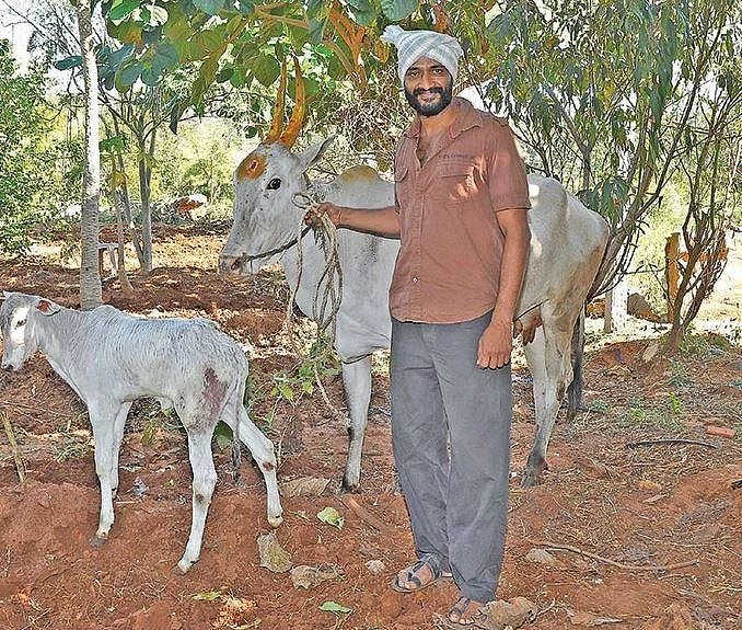 மாடு வளர்க்கும் நடிகர் கிஷோர்