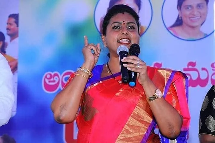 `நகரி நாயகி; சந்திரபாபு நாயுடுவின் சிம்ம சொப்பனம்!' - ஆந்திர அரசியலில் புயலைக் கிளப்பும் ரோஜா