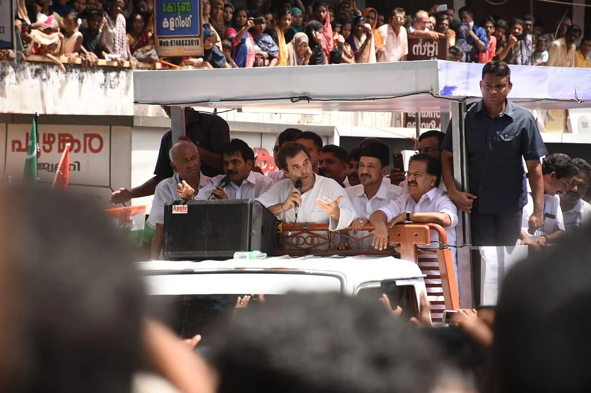`எத்தனை பி.ஜே.பி எம்.பி-க்கள் இருந்தாலும்...!' - வயநாடு மக்களிடம் உறுதியளித்த ராகுல்காந்தி