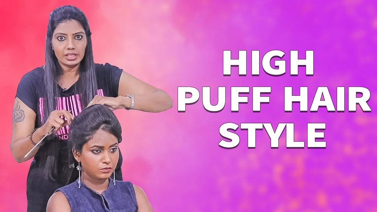 How to do High Puff Hairstyle! |Nature Nurture