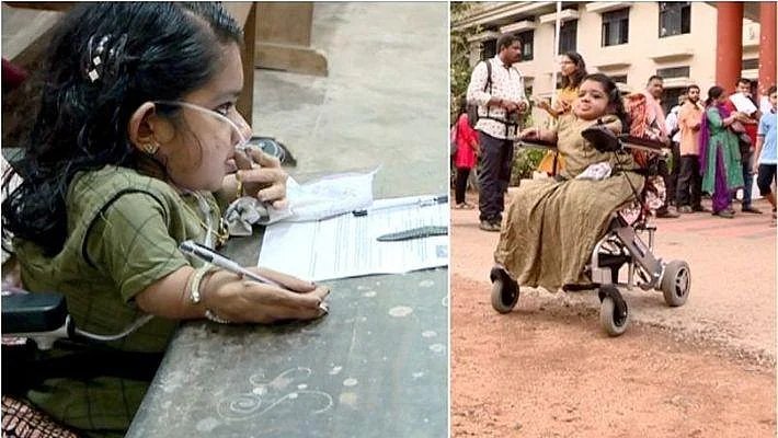 எலும்புருக்கி நோய், வீல்சேர் வாழ்க்கை, ஐஏஎஸ் கனவு - கேரளாவின் தன்னம்பிக்கை மனுஷி லதீஷா!