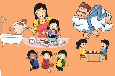 ஸ்கூலுக்கு ரெடியா? - வீடு