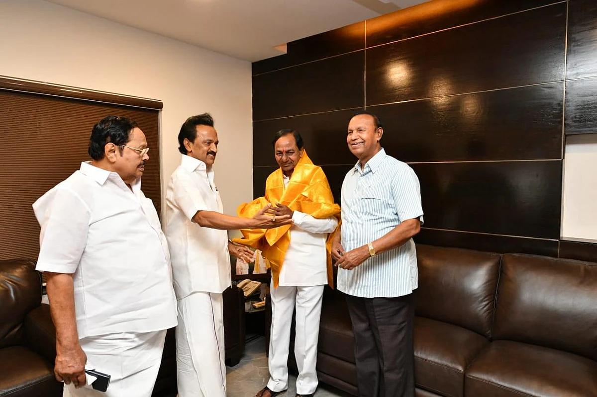 இந்த சந்திப்பைத் தவறாக எடுத்துக் கொள்ள வேண்டாம்!' - ராவ் வருகையை டெல்லிக்குச் சொன்ன ஸ்டாலின்
