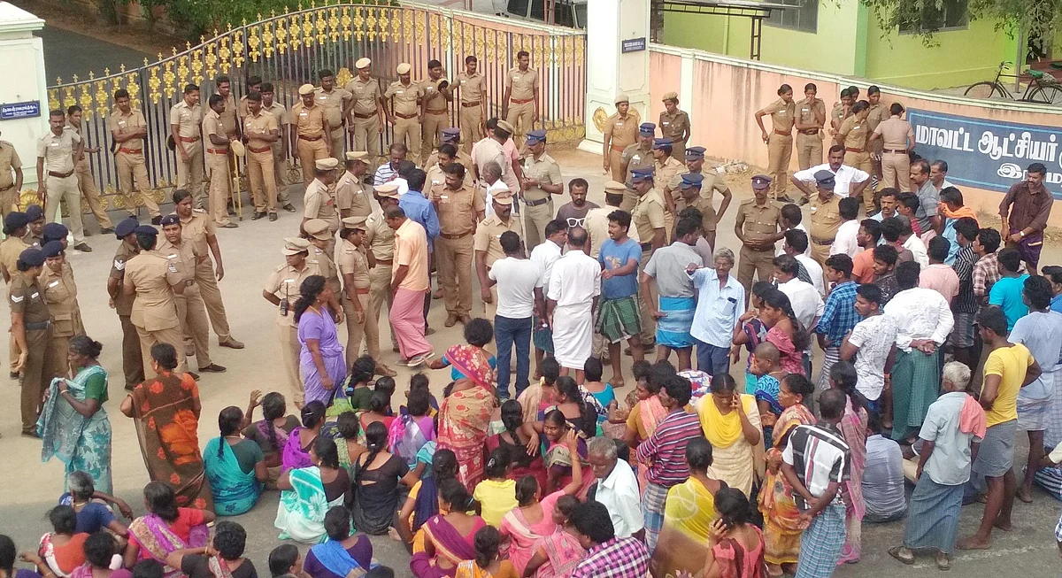 நீரில் மூழ்கடித்துக் கொன்ற மணல் கொள்ளைக் கும்பல்!'- தடுக்கப் போனவருக்கு நடந்த துயரம்