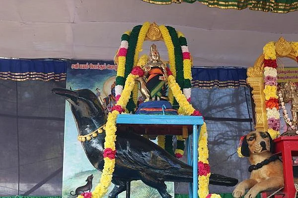 அஷ்டம சனியின் கஷ்டங்கள் தீர்க்கும் தியாகராஜப் பெருமான் பிரம்மோற்சவம்... திருநள்ளாற்றில் தேர்த்திருவிழா!