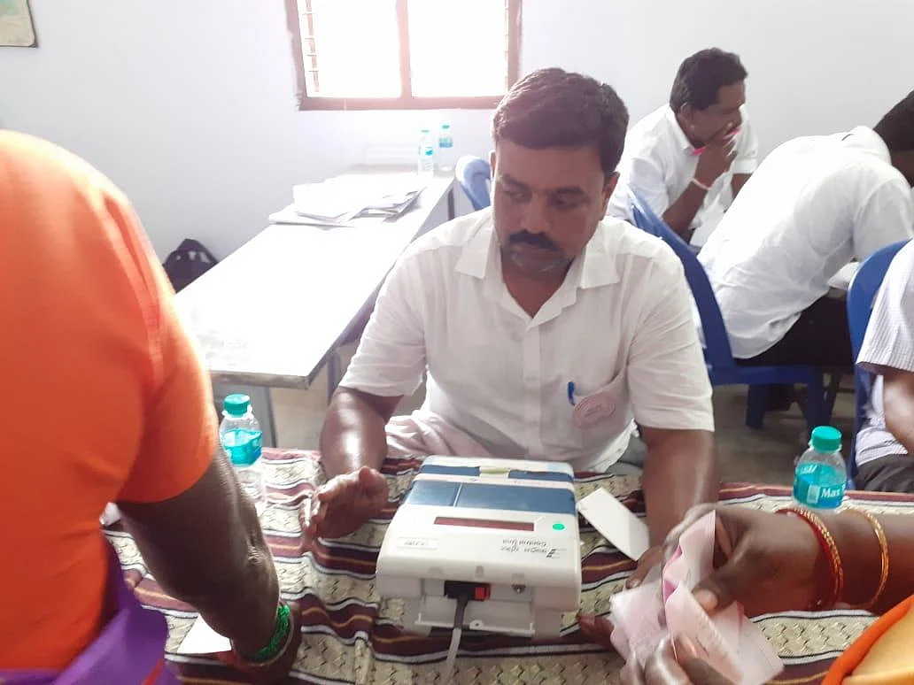 கடந்தமுறையை விடக் கூடுதலாக பதிவான 41 வாக்குகள்! - பூந்தமல்லி மறு வாக்குப்பதிவு ரிப்போர்ட்